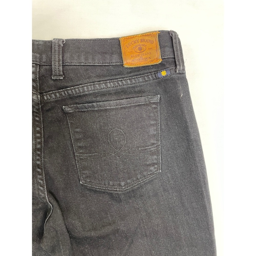 Lucky Brand Sofia Boot Black Jeans Womens 6/28 Regular Bootcut Stretch Western - Picture 11 of 11